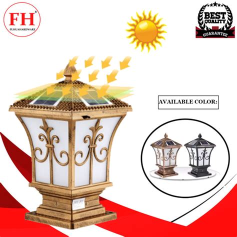 solar gate lamps|New 10 Watts Luxury Tri.